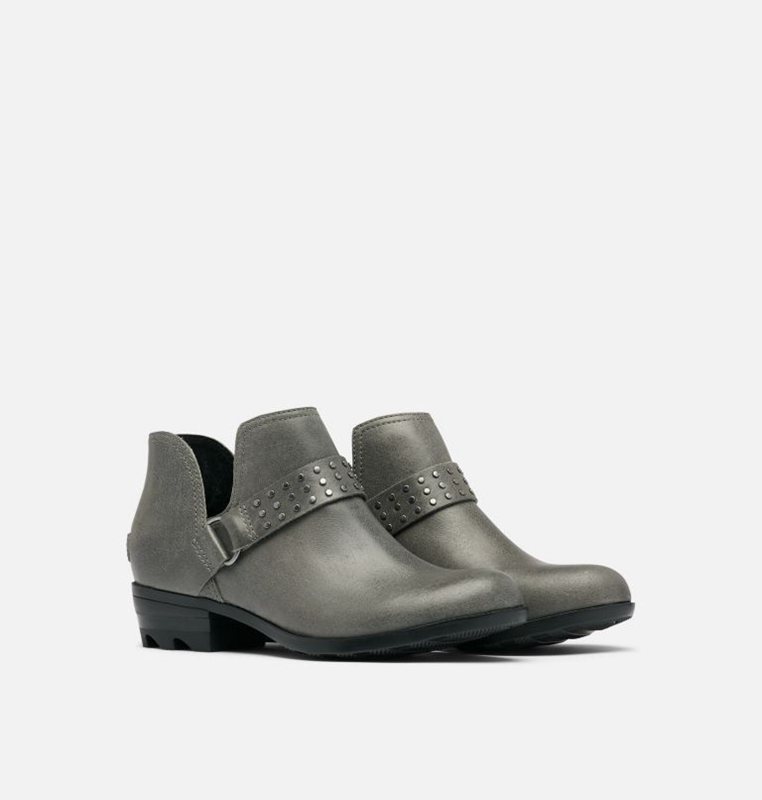 Sorel Dam Stövlar Mörk Grå - Lolla™ Ii Strap Stud Mid - JHO-678392